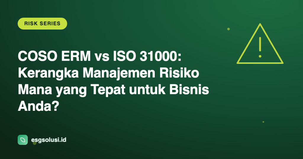 COSO ERM vs ISO 31000