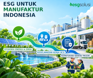 ESG untuk Perusahaan Manufaktur di Indonesia Prioritas Environmental Social dan Governance yang Wajib Diperhatikan