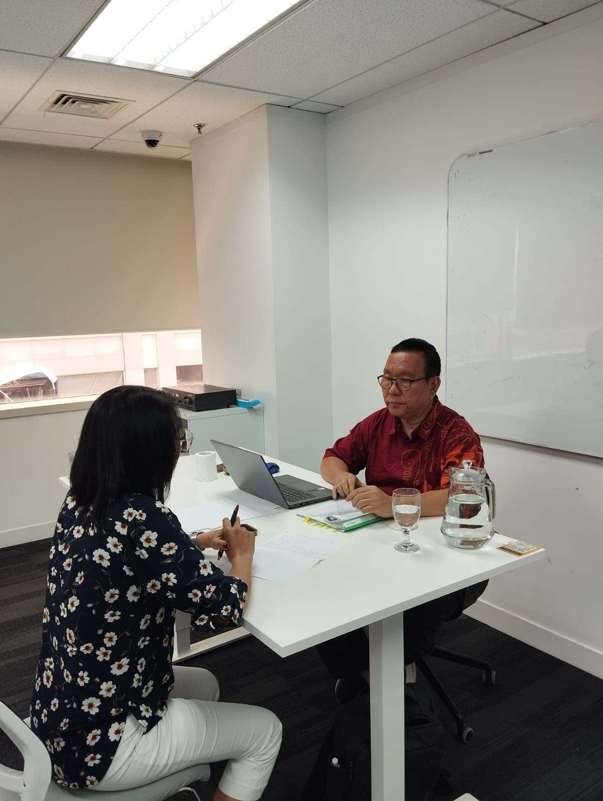 Sesi Konsultasi Peserta