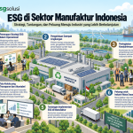 Infografik ESG Manufaktur Indonesia